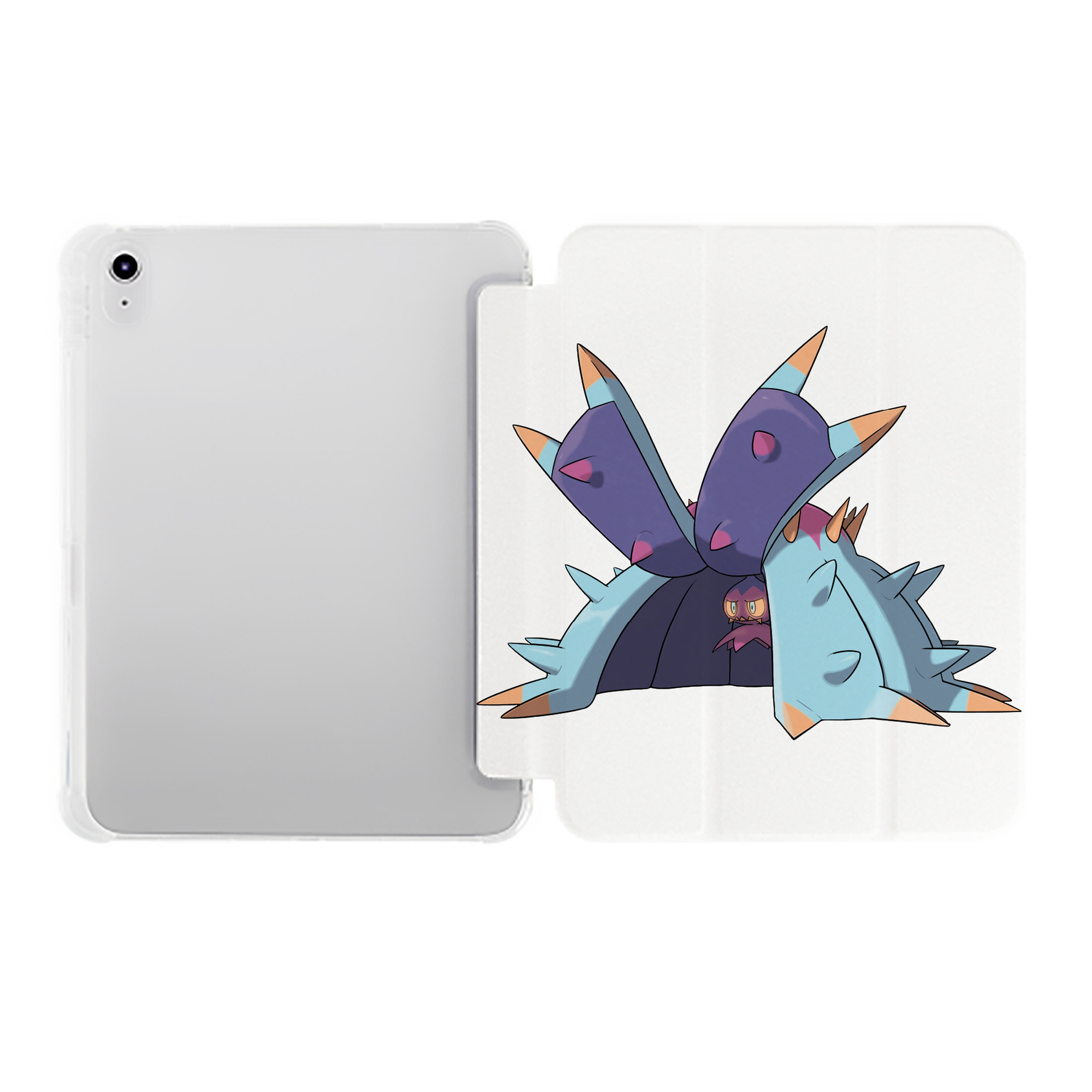（画像用） ポケットモンスター Pokémon IPad ケース ペン収納付き 三つ折りスタンド PUレザー×シリコン 対応機種9.5/10.5/10.9インチ
